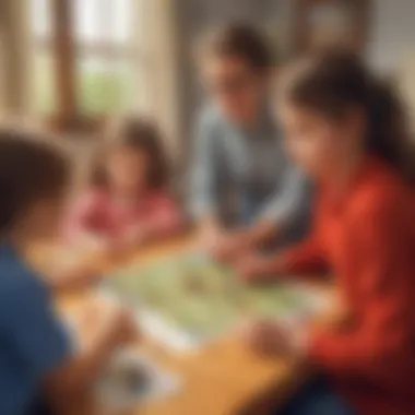 Creative game fostering critical thinking