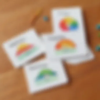 Dolch Sight Words Flashcards Colorful flashcards featuring Dolch sight words