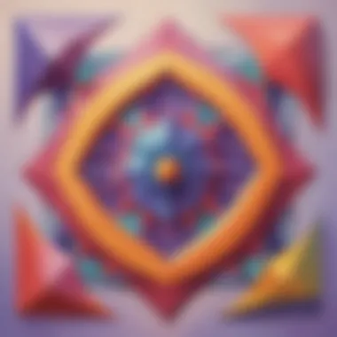 Abstract Geometric Artistry Abstract Geometric Artistry