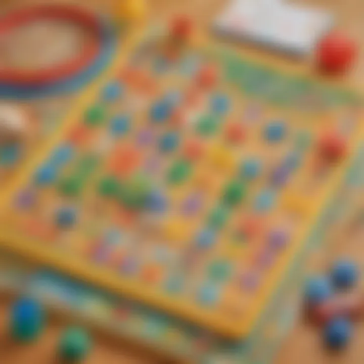 Interactive math game using toys
