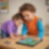 Engaging educational app screen designed for toddlers