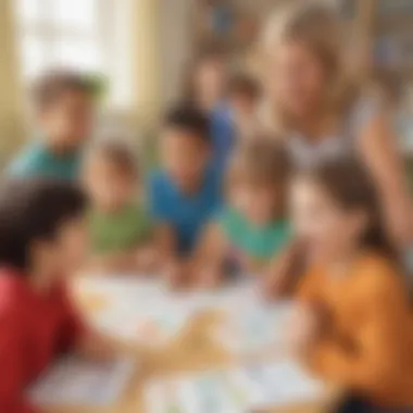 Engaging Activities for Young Learners Children engaging in a phonemic awareness activity.
