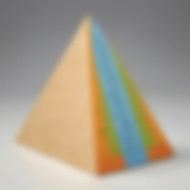 Illustration depicting a trapezoid with height and bases marked for area calculation