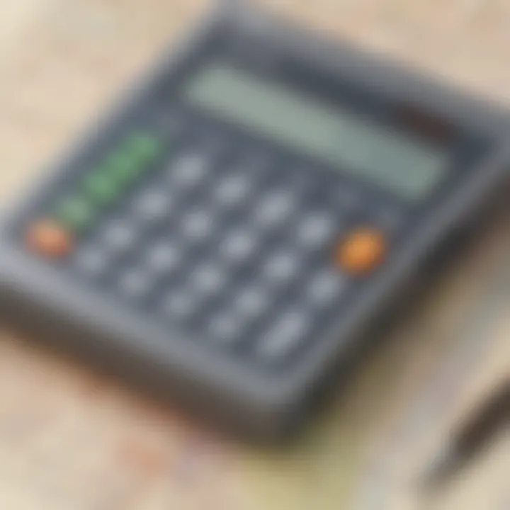 Digital tool for area calculation