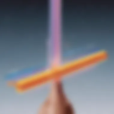 Thermal Energy Transfer in Celsius Visualization of thermal energy transfer and its relation to the Celsius scale