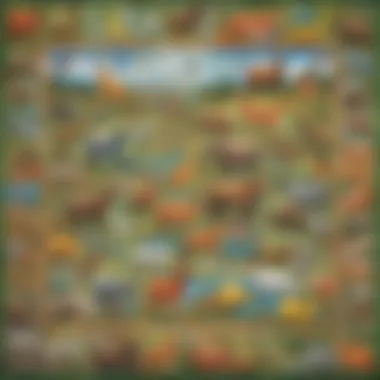 Wildlife Discovery Puzzle Game Colorful Animal Puzzle Board Game