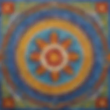 Dynamic Mosaic Tile Masterpiece Colorful Mosaic Tile Craft Project