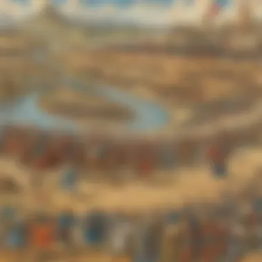 Illustrative Timeline of Historical Events An illustration depicting a timeline of significant historical events