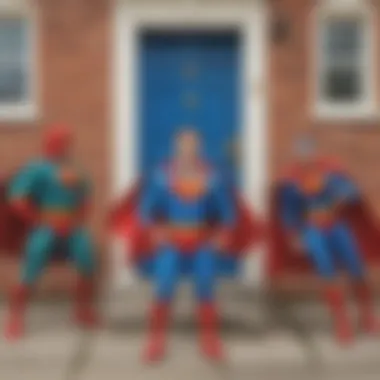 Colorful Superheroes Knock Knock Joke Colorful Superheroes Knock Knock Joke