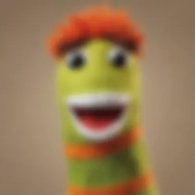 Adorable Sock Puppet Creation Sock Puppet Making for Kids