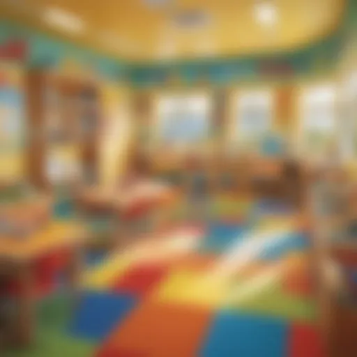 Vibrant Learning Environment in Kindergarten Classroom