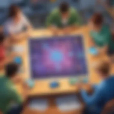 Technology-Driven Collaboration Interactive digital platform for enhancing teamwork skills
