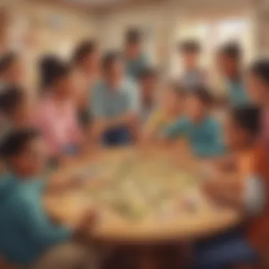 Cultivating Inclusivity and Diversity in Education Diverse group of students enjoying a learning game