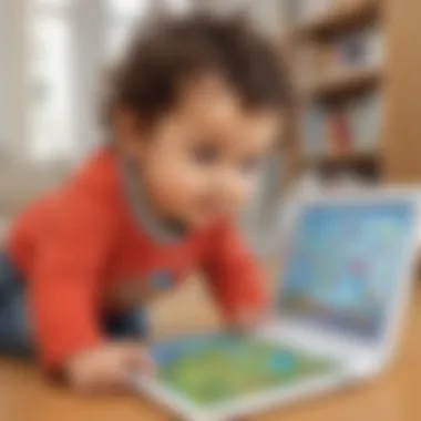 Toddler Exploring Interactive Learning Game