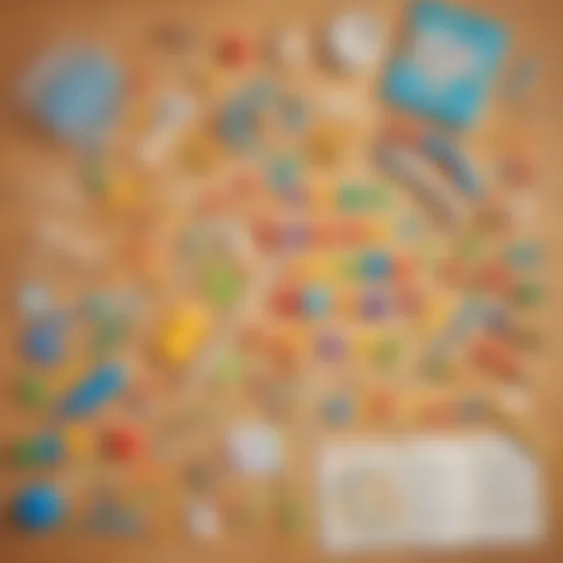 Colorful educational toys that stimulate learning