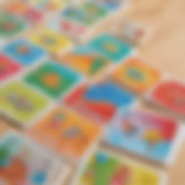 Colorful Flashcards for Vocabulary Colorful flashcards used for vocabulary development