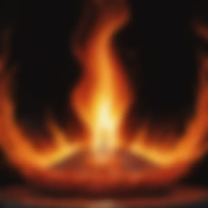 Eternal flame of passion