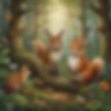 Whimsical Woodland Friends Enchanted Forest Creatures