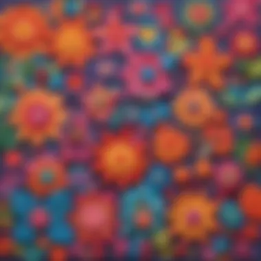 Vibrant Felt Creations Crafting with colorful felt materials