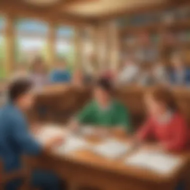Grammar Mastermind Quiz Illustration of a digital quiz game for English grammar practice