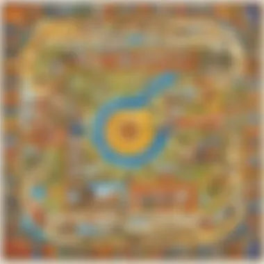 Board Games: A Pathway to Learning Colorful board game with children playing
