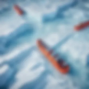 Artistic Collaboration Concept Abstract art symbolizing connection and collaboration through ice breakers
