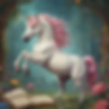 Whimsical Unicorn Delight Colorful Unicorn Joke Illustration