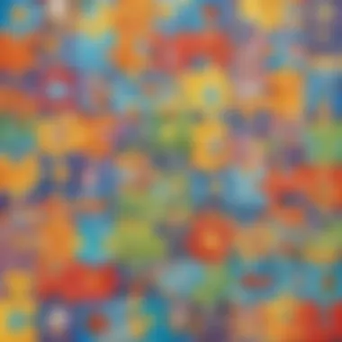 Interactive Puzzle Challenge Colorful educational puzzle for preschoolers