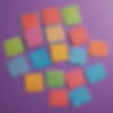 Interactive Math Flashcards Colorful flashcards displaying various math problems.