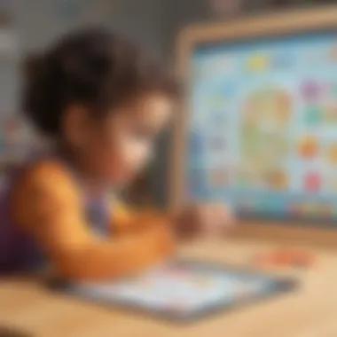 Engaging user interface for young learners