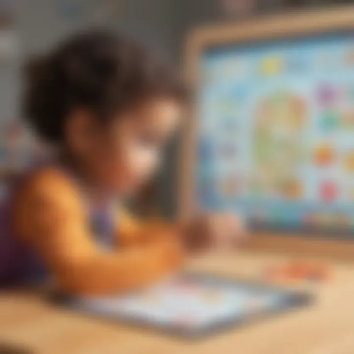 Engaging user interface for young learners