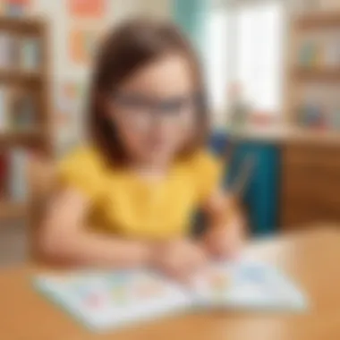 Colorful sight words flashcards for kindergarten