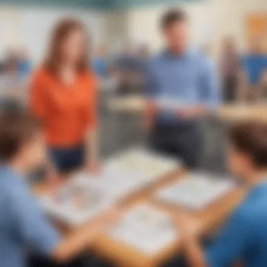 Interactive Training Methods Illustration depicting interactive training methods