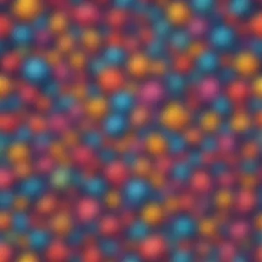 Digital Geometric Shapes Abstract geometric shapes in a digital world