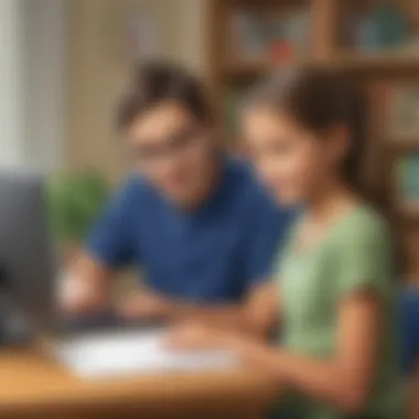 Personalized Online Math Support for 3rd Graders Online math tutor assisting a 3rd grader