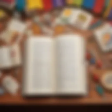 Selecting the Right Material for Reading A collection of diverse reading materials spread out on a table.