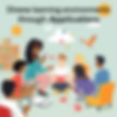 Diverse Learning Environments through Applications Diverse learning environments facilitated by applications