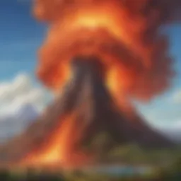 Exploding Volcano Experiment