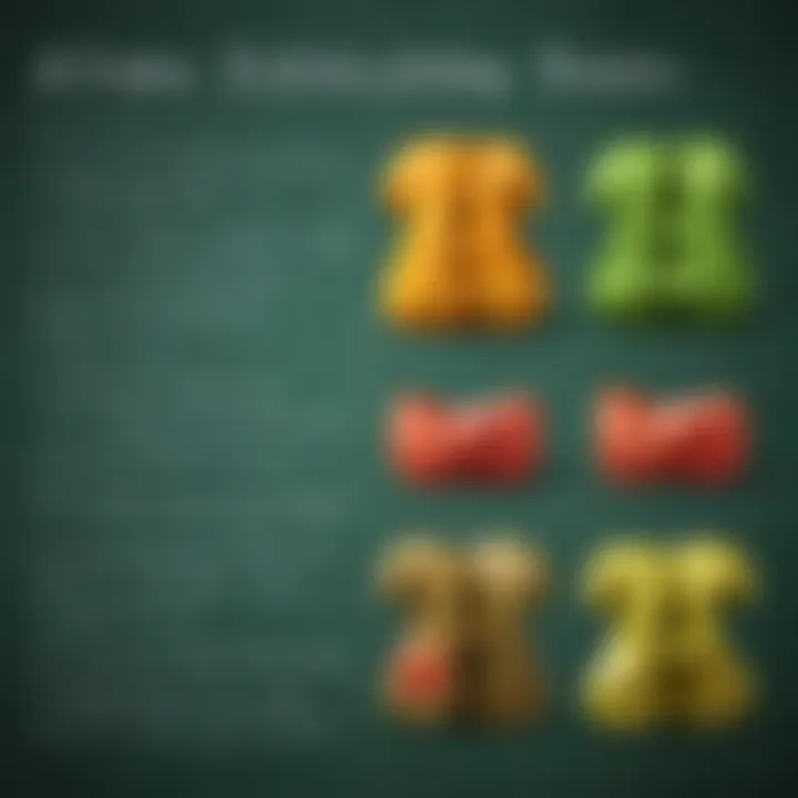 An example showcasing different types of algebraic equations