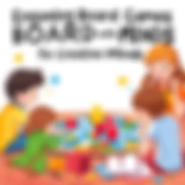 Engaging Board Game for Creative Minds A colorful board game that encourages creativity and fun among kids