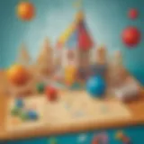 Creative Math Game Illustration