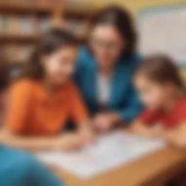 Guidance from Knowledgeable Educators Educator Explaining Math Game