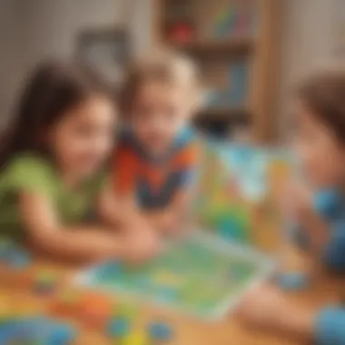 Interactive Fun for Little Learners Colorful and interactive game interface for young kids