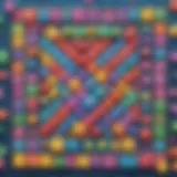 Colorful Math Game Interface