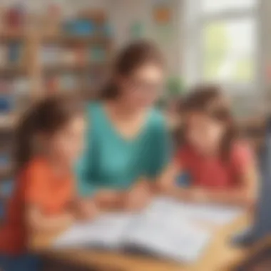 Personalized Learning Experiences Illustration showcasing personalized math learning experiences