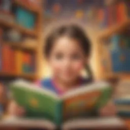 Colorful book covers appealing to young readers