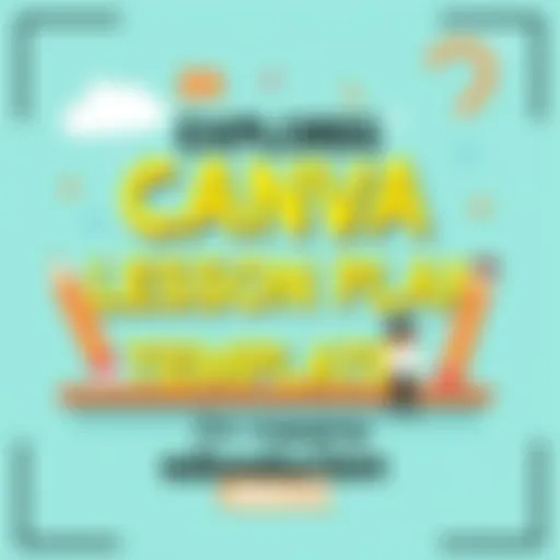 Exploring Canva Lesson Plan Templates for Engaging Education Introduction