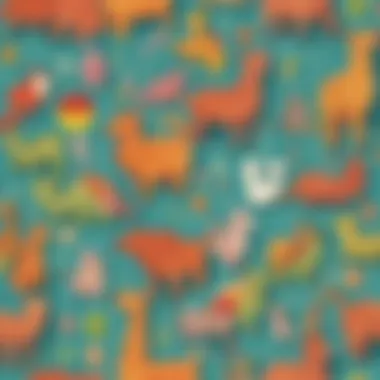 Animal Math Fun Colorful Math Game with Animals