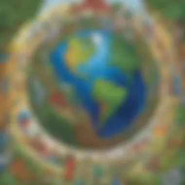 Unified Vision of Sustainability Earth Day Collaborative Art Project