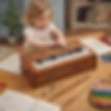 Musical instrument game for early learning